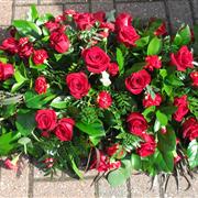 Red Roses &amp; Spray Carnations